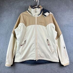 Marmot Fleece Lined Jacket Full Zip Windstopper Windbreaker Size Small Women